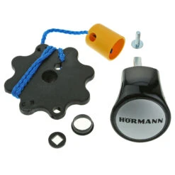 Hörmann Torgriffgarnitur, Kunststoff Schwarz, Für Schwingtore -Hörmann Verkauf 1024001 hoermann torgriffgarnitur kunststoff schwarz fuer schwingtore version 2