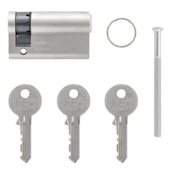 Hörmann Profil-Halbzylinder, 45,5 + 10 Mm, Links, TS 16 -Hörmann Verkauf 3014860 hoermann profil halbzylinder 45 5 10 mm links ts 16 lieferumfang einzeln