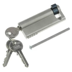 Neue Veröffentlichungen 3 Hörmann Profil-Halbzylinder, 70,5 + 10 Mm, Schließhebel Links, TS 42