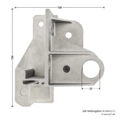 Hörmann Aufsetzstück, Beschlagsart N, Rechts -Hörmann Verkauf 3027694 hoermann aufsetzstueck beschlagsart n rechts bemassung 2