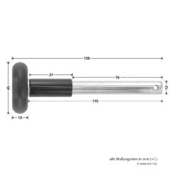Hörmann Laufrolle Mit Kugellager Und Splintbohrung 5 Hörmann Laufrolle Mit Kugellager Und Splintbohrung -Hörmann Verkauf 3040122 hoermann laufrolle typ ks kugellager splintbohrung verzinkt bemassung