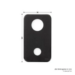 Hörmann Torgriffgarnitur, TS 42,5 Mm, Kunststoff Schwarz, PZ 7 Hörmann Torgriffgarnitur, TS 42,5 Mm, Kunststoff Schwarz, PZ -Hörmann Verkauf 3053601 hoermann torgriffgarnitur kunststoff schwarz pz ts 42 5 breite laenge