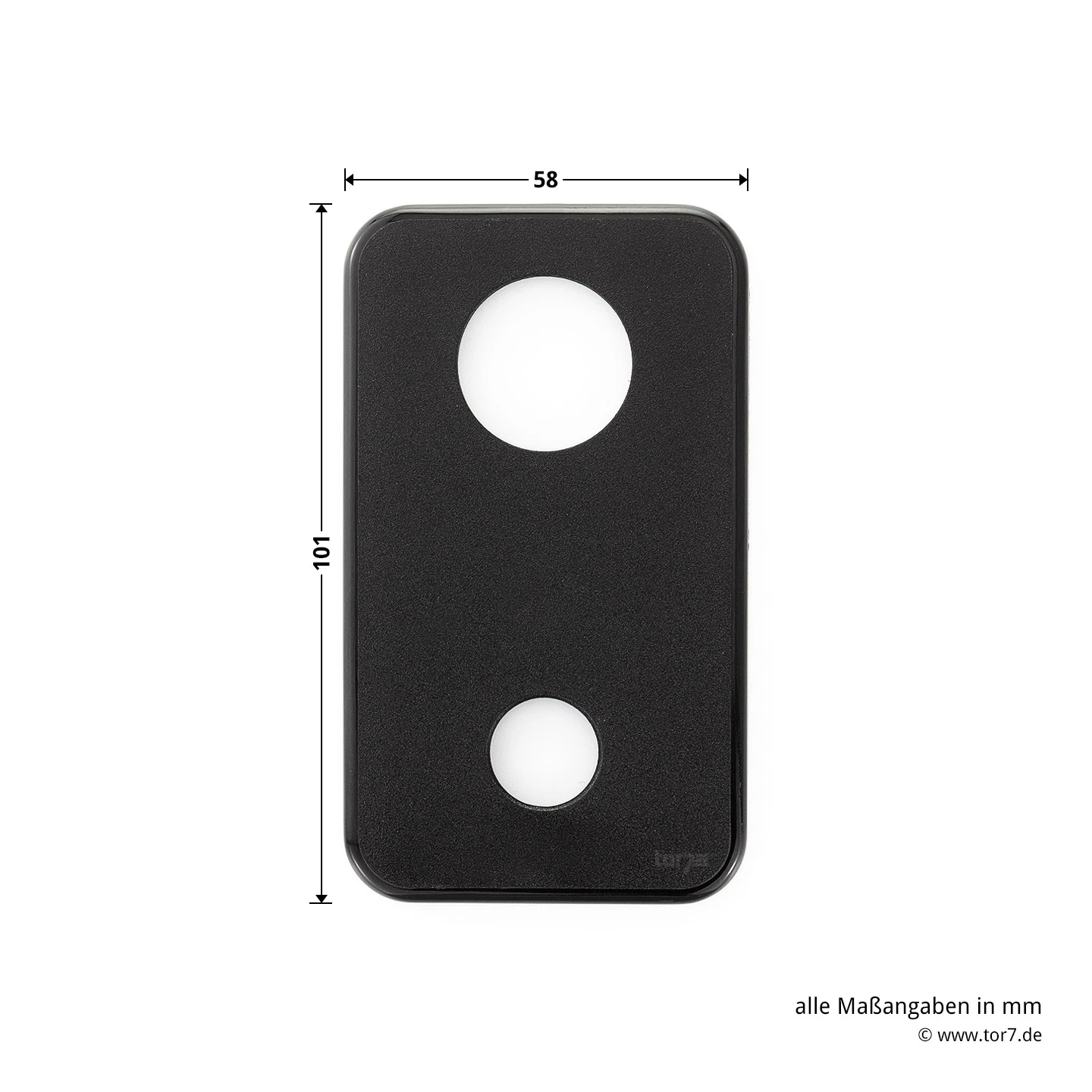 Hörmann Torgriffgarnitur, TS 42,5 Mm, Kunststoff Schwarz, PZ 4 Hörmann Torgriffgarnitur, TS 42,5 Mm, Kunststoff Schwarz, PZ - Image 4