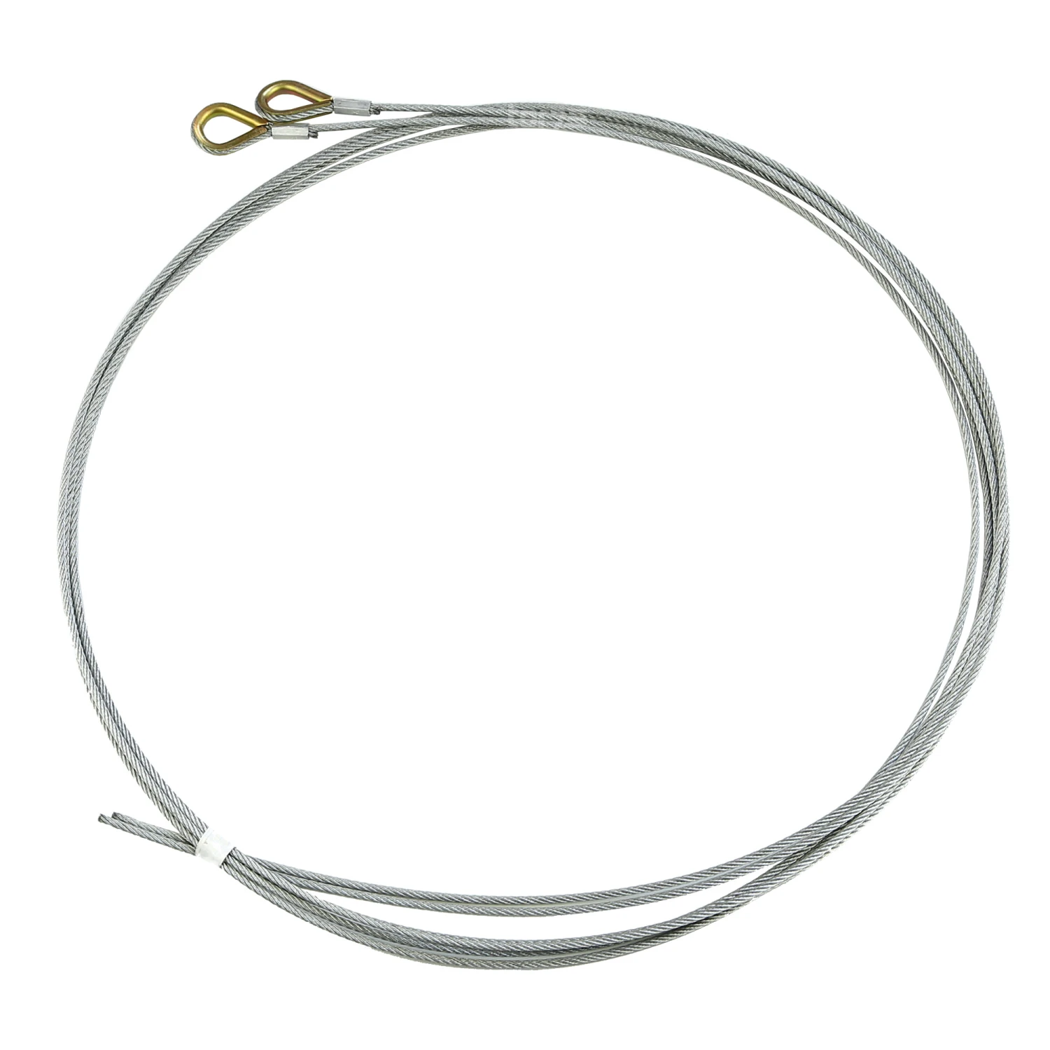 Hörmann Drahtseile 3 Mm Mit Kausche, Baureihe 40, Beschlag N 1 Hörmann Drahtseile 3 Mm Mit Kausche, Baureihe 40, Beschlag N