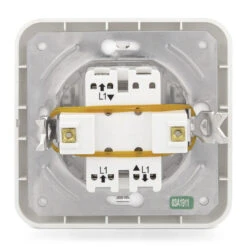 Hörmann Innentaster TUPS 2 Für Unterputzsender -Hörmann Verkauf 436266 hoermann taster tups 2 rueckseite