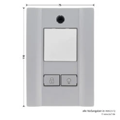 Hörmann Innentaster EcoStar PB 3 -Hörmann Verkauf 436452 hoerman innentaster ecostar pb 3 breite hoehe