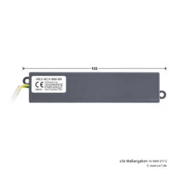 Hörmann 3-Kanal-Empfänger HE 3-MCX, BiSecur, Externe Antenne -Hörmann Verkauf 436722 hoermann 3 kanal empfanger he 3 mcx bisecur externe antenne gesamte laenge