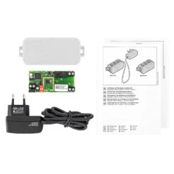 Hörmann 2-Kanal-Relais-Empfänger HET/S 2, BiSecur 12 Hörmann 2-Kanal-Relais-Empfänger HET/S 2, BiSecur -Hörmann Verkauf 436728 hoermann 2 kanal relais empfaenger het s 2 bisecur lieferumfang draufsicht