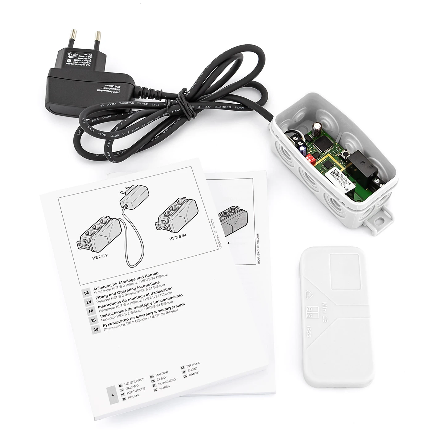 Hörmann 2-Kanal-Relais-Empfänger HET/S 2, BiSecur 6 Hörmann 2-Kanal-Relais-Empfänger HET/S 2, BiSecur - Image 6