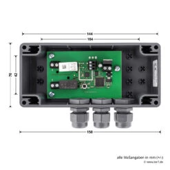 Hörmann 2-Kanal-Relais-Empfänger HET-E2, BiSecur, Bidirektional 19 Hörmann 2-Kanal-Relais-Empfänger HET-E2, BiSecur, Bidirektional -Hörmann Verkauf 436743 hoermann 2 kanal relais empfaenger het e 2 868 mhz bisecur bidirektional bemassung