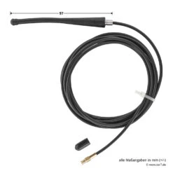 Hörmann Externe Antenne Für Empfänger HER 2, BiSecur -Hörmann Verkauf 436969 hoermann externe antenne fuer empfaengerher 2 bisecur masse