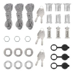 Hörmann Notentriegelung NET 5-3, 3er Set, Gleichschließend -Hörmann Verkauf 436999 hoermann notentriegelung net 5 3 3er set gleichschl lieferumfang