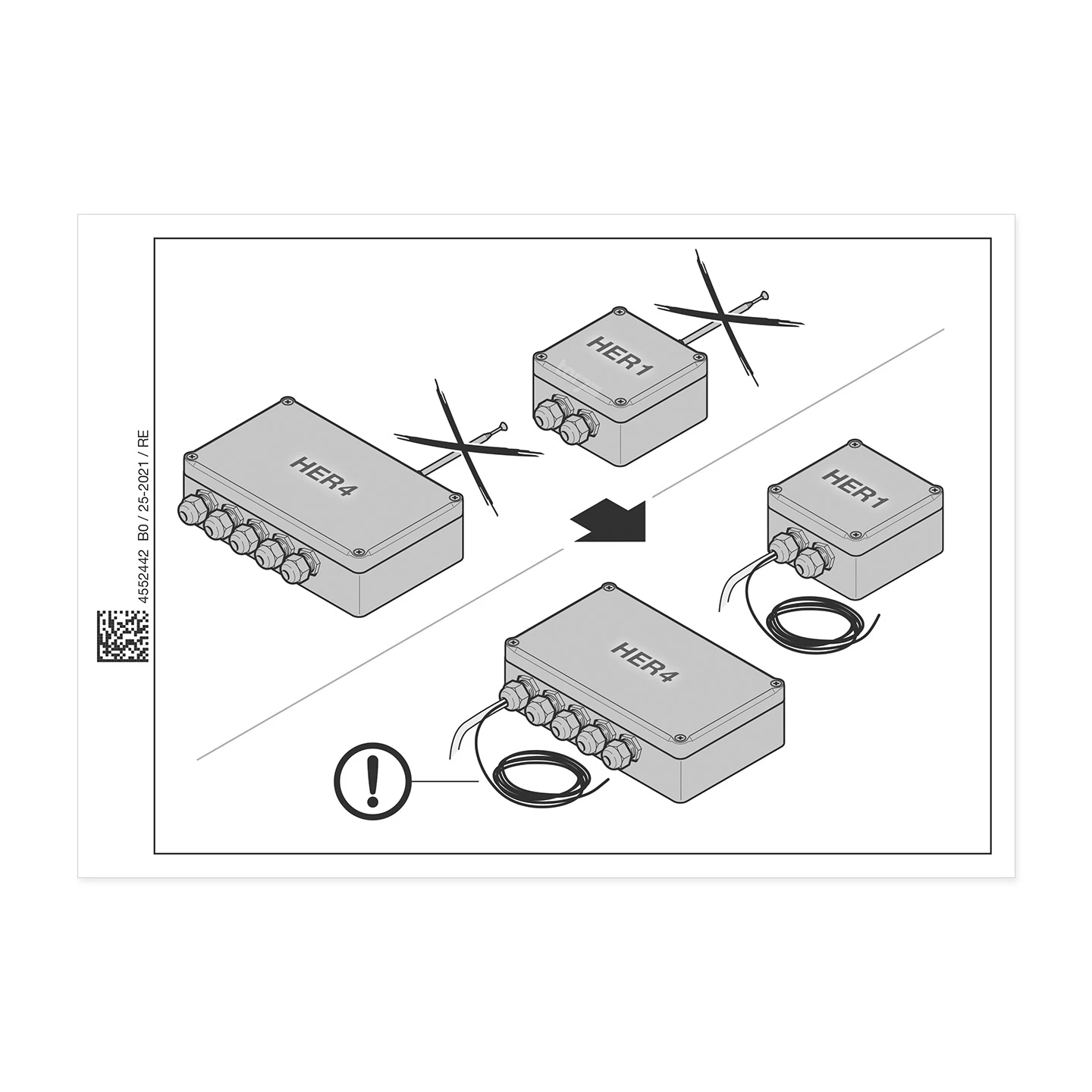 Hörmann 1-Kanal-Relais-Empfänger HER 1, 26,975 MHz 6 Hörmann 1-Kanal-Relais-Empfänger HER 1, 26,975 MHz - Image 6