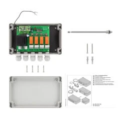 Hörmann 4-Kanal-Relais-Empfänger HER 4, 40 MHz -Hörmann Verkauf 437065 hoermann 4 kanal relais empfaenger her 4 40 mhz lieferumfang