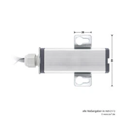 Hörmann 2-Kanal-Relais-Empfänger HER 2, 40 MHz 18 Hörmann 2-Kanal-Relais-Empfänger HER 2, 40 MHz -Hörmann Verkauf 437070 hoermann 2 kanal relais empfaenger her 2 40 mhz bemassung empfaenger seite