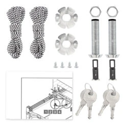 Hörmann Notentriegelung NET 4-2, 2er-Set, Gleichschließend -Hörmann Verkauf 437198 hoermann notentriegelung net 4 2 2er set gleichschliessend lieferumfang