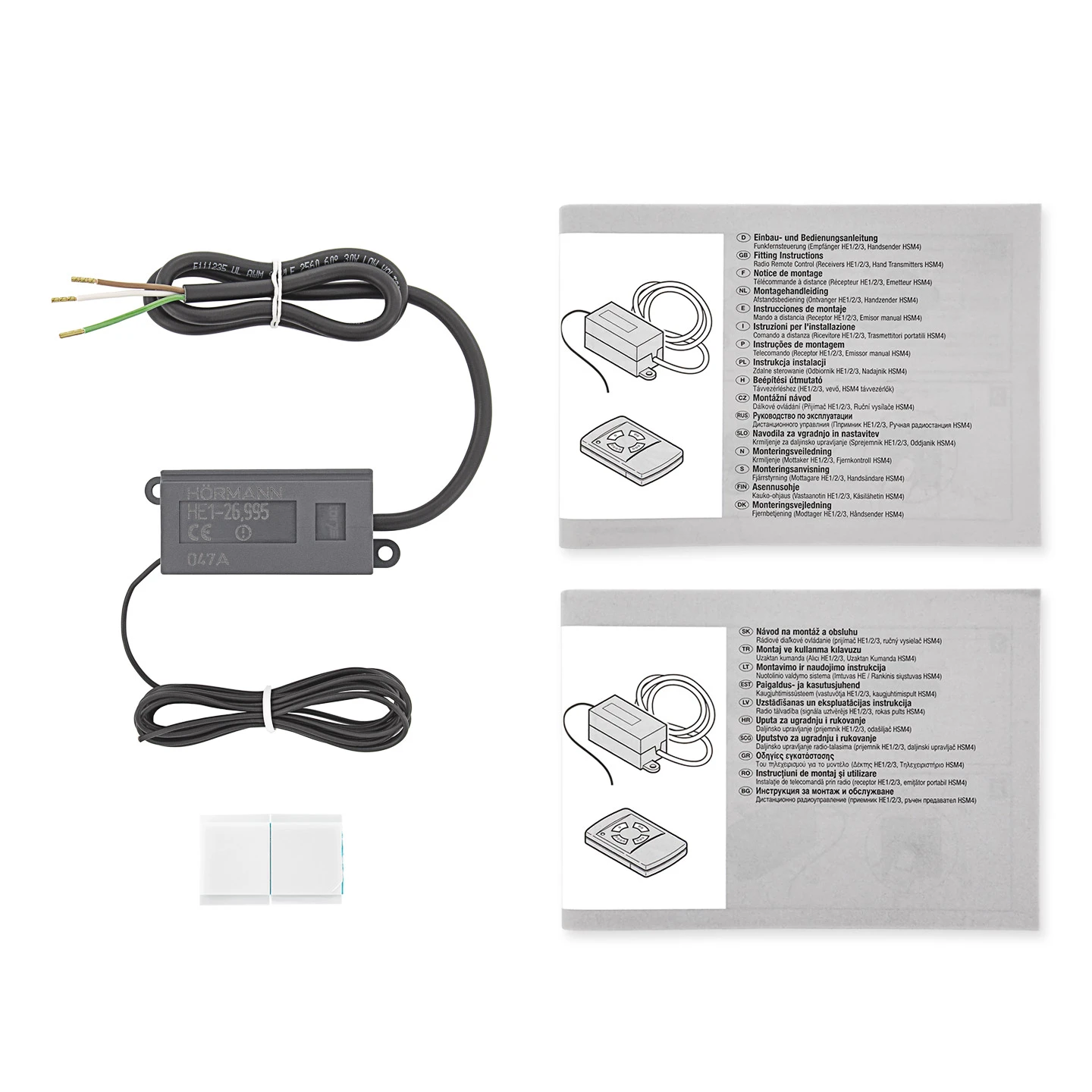 Hörmann 1-Kanal-Empfänger HE 1, 26,995 MHz 3 Hörmann 1-Kanal-Empfänger HE 1, 26,995 MHz - Image 3