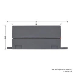Hörmann 1-Kanal-Empfänger HE 1, 433 MHz -Hörmann Verkauf 437381 hoermann 1 kanal empfaenger he 1 433 mhz masse 2