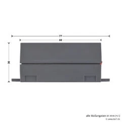 Hörmann 2-Kanal-Empfänger HE 2, 40 MHz -Hörmann Verkauf 437385 hoermann 2 kanal empfaenger he 2 40 mhz hoehe laenge