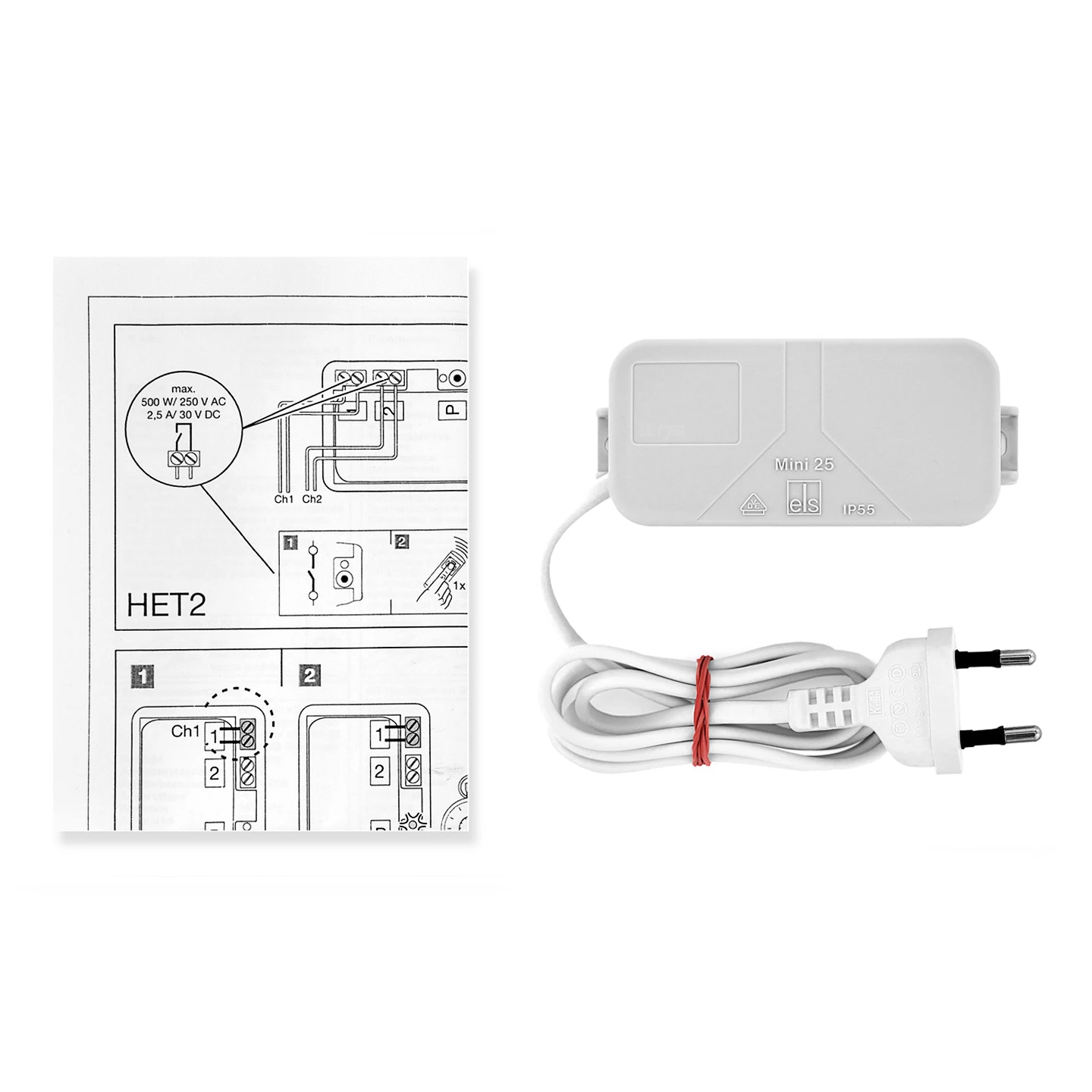 Hörmann 2-Kanal-Relais-Empfänger HET 2, 868 MHz 7 Hörmann 2-Kanal-Relais-Empfänger HET 2, 868 MHz - Image 7