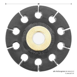 Hörmann Antriebsscheibenhalter Mit Antriebsscheibe Für FS10 -Hörmann Verkauf 437747 hoermann antriebsscheibenhalter mit antriebsscheibe fuer fs10 scheibe durchmesser