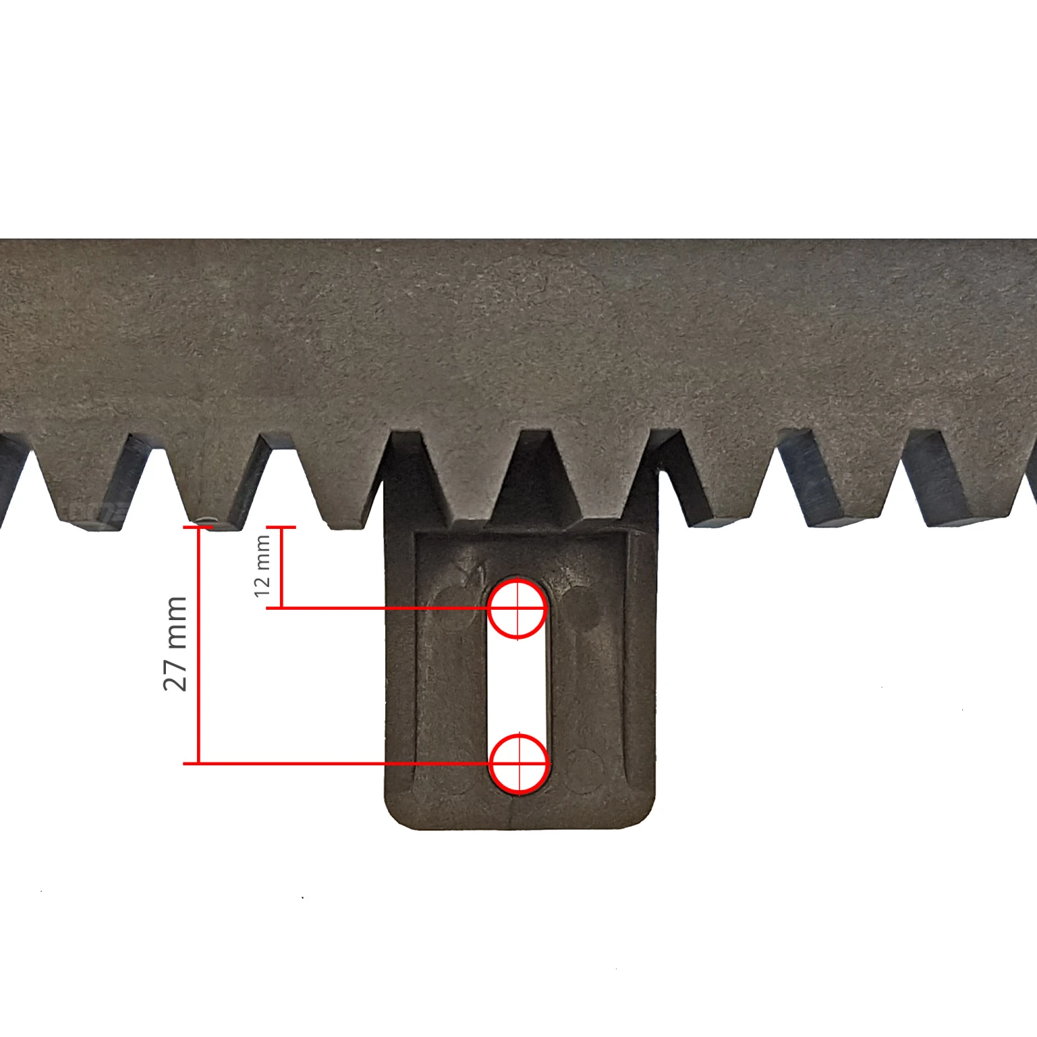 Hörmann Kunststoff-Zahnstange V6, Befestigung Unten 3 Hörmann Kunststoff-Zahnstange V6, Befestigung Unten - Image 3
