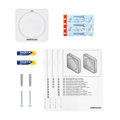 Hörmann Funk-Innentaster FIT 1, BiSecur -Hörmann Verkauf 439740 hoermann funk innentaster fit 1 bisecur lieferumfang