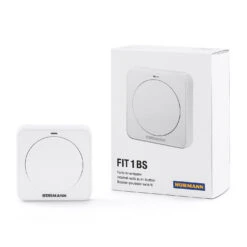 Hörmann Funk-Innentaster FIT 1, BiSecur -Hörmann Verkauf 439740 hoermann funk innentaster fit 1 bisecur taster und verpackung