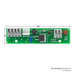 Hörmann Anschlussplatine Für VersaMatic, RotaMatic Und RotaMatic Akku -Hörmann Verkauf 439974 hoermann anschlussplatine fuer rotamatic und rotamatic akku vorderseite