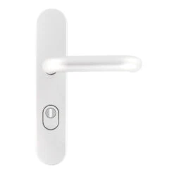 Hörmann FS Panikgarnitur D110 Langschild PZ ES2, Alu -Hörmann Verkauf 449891 hoermann fs panikgarnitur d110 pz es2 langschild alu f1 griff draufsicht