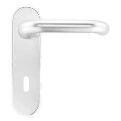 Hörmann Drückergarnitur D110 Kurzschild BB, Alu