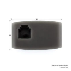 Hörmann Adapterplatine HAP 1 HCP -Hörmann Verkauf 4510204 hoermann adapterplatine hap 1 hcp masse seitenansicht