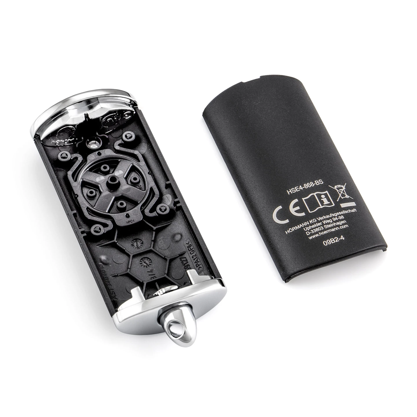 Hörmann Ersatz-Gehäuse Handsender HSE 4, Struktur Schwarz 2 Hörmann Ersatz-Gehäuse Handsender HSE 4, Struktur Schwarz - Image 2