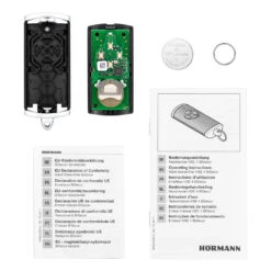 Hörmann Handsender HSE 4, BiSecur, Anthrazitgrau -Hörmann Verkauf 4511573 hoermann handsender hse 4 bisecur anthrazitgrau lieferumfang