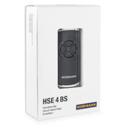 Hörmann Handsender HSE 4, BiSecur, Anthrazitgrau -Hörmann Verkauf 4511573 hoermann handsender hse 4 bisecur anthrazitgrau verpackung