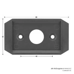 Hörmann Auswerteeinheit CTR 1b-1 -Hörmann Verkauf 4511638 hoermann auswerteeinheit ctr1b 1 montageplatte masse