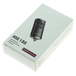 Hörmann Handsender HSE 1, BiSecur, Struktur Schwarz -Hörmann Verkauf 4511728 hoermann handsender hse 1 bisecur struktur schwarz verpackung