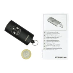 Hörmann Handsender SmartKey HSE 4-SK 868-BS Schwarz -Hörmann Verkauf 4511796 hoermann handsender hse 4 sk 868 mhz bisecur groessenvergleich