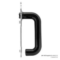 Hörmann Feuerschutz-Wechselgarnitur Typ D110 In Kunststoff Schwarz -Hörmann Verkauf 454685 hoermann feuerschutz wechselgarnitur typ d 110 in kunststoff schwarz griff innen tiefe