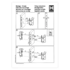 Hörmann Feuerschutz-Wechselgarnitur Typ D110 In Kunststoff Schwarz -Hörmann Verkauf 454685 hoermann feuerschutz wechselgarnitur typ d 110 in kunststoff schwarz montageanleitung