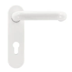 Hörmann FS Wechselgarnitur D110 Kurzschild PZ, Weiß -Hörmann Verkauf 454688 hoermann fs wechselgarnitur d 110 pz kurzschild polyamid weiss gleitlager griff