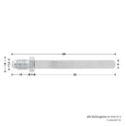 Hörmann FS Wechselgarnitur D110 Rosette PZ, Edelstahl -Hörmann Verkauf 454742 hoermann fs wechselgarnitur d110 pz rosette edelstahl gleitlager masse stift