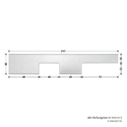 Hörmann Futterstücke, Zargen, 24 Stück -Hörmann Verkauf 457365 hoermann futterstuecke zargen 24 stueck bemassung