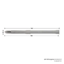 Hörmann Dübelpaket D101 Für Stahltüren, Brandschutztüren -Hörmann Verkauf 479821 hoerrmann duebelpaket d101 10 x 160 senkkopfschraube torx porenbeton 8 stueck masse duebel