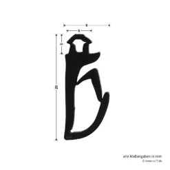 Hörmann Dichtungsprofil Für Mittelsprosse H3D-2, D45-2, P71, Länge 2,50 M 9 Hörmann Dichtungsprofil Für Mittelsprosse H3D-2, D45-2, P71, Länge 2,50 M -Hörmann Verkauf 539040 hoermann dichtungsprofil fuer mittelsprosse h3d 2 d45 2 p71 laenge 2 50 meter breite laenge