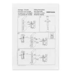 Hörmann FS Wechselgarnitur D210 Kurzschild PZ, Edelstahl -Hörmann Verkauf 545723 hoermann fs wechselgarnitur d210 pz kurzschild edelstahl gleitlager anleitung