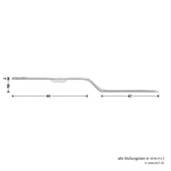 Hörmann Dübellaschen S61 -Hörmann Verkauf 549521 hoermann duebellaschen lasche seite masse
