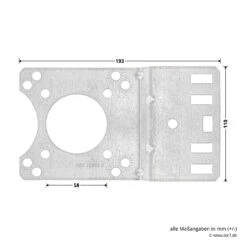 Hörmann Kettenbox-Anbausatz, 1:2 -Hörmann Verkauf 637006 hoermann kettenbox anbausatz 1 2 breite laenge