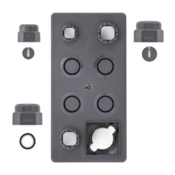 Hörmann Flanschdeckel Unten, Mit Verschraubungen -Hörmann Verkauf 638124 hoermann flanschdeckel unten mit verschraubungen lieferumfang