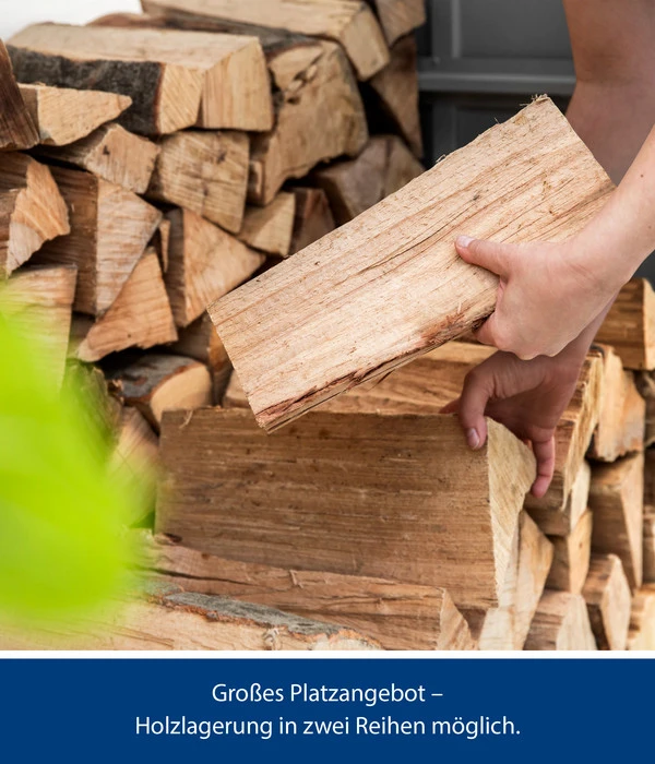 Hörmann Berry-Kaminholzregal Modern 8 Hörmann Berry-Kaminholzregal Modern - Image 8